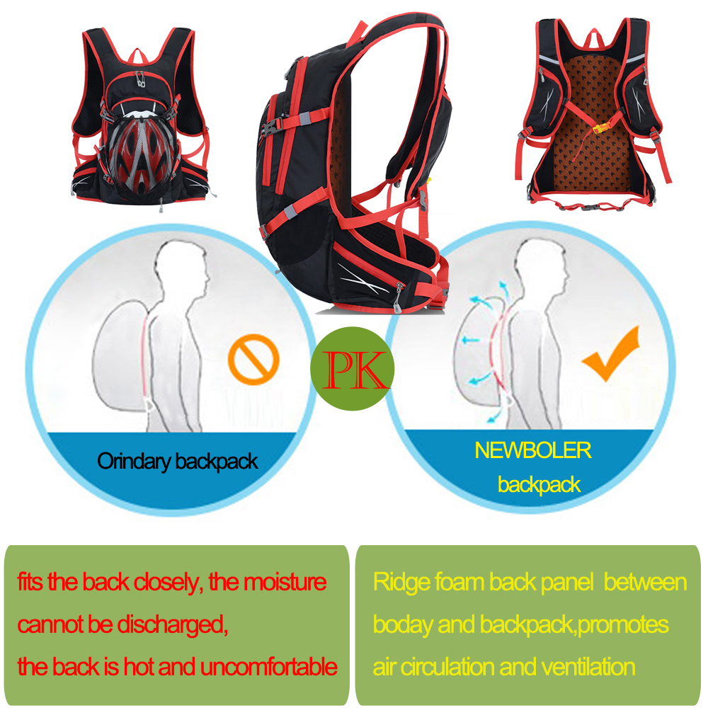 Cycling Backpack Waterproof 10L/15L/20L Bicycle Bags Water Bag Outdoor Sport Climbing Hiking MTB Road Bike Hydration Backpack