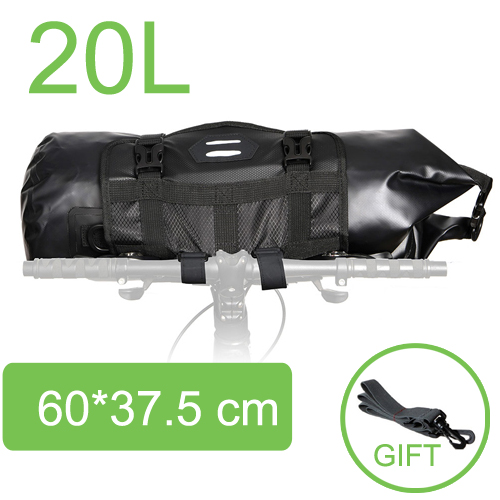 Bike Bicycle Bag 2 IN 1 Waterproof Large Capacity 3L/7L/10L/15L/20L MTB Road Handlebar Front Bag Pouch Pannier Bike Accessories