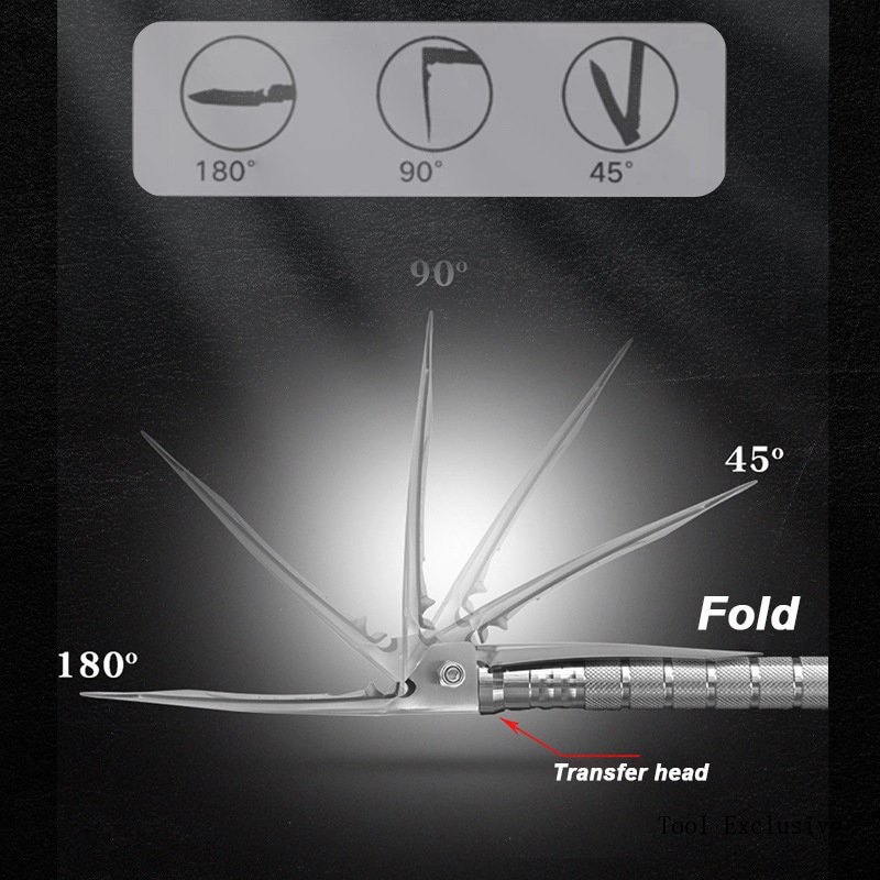 Multifunctional Outdoor Shovel Fishing Folding  Shovel